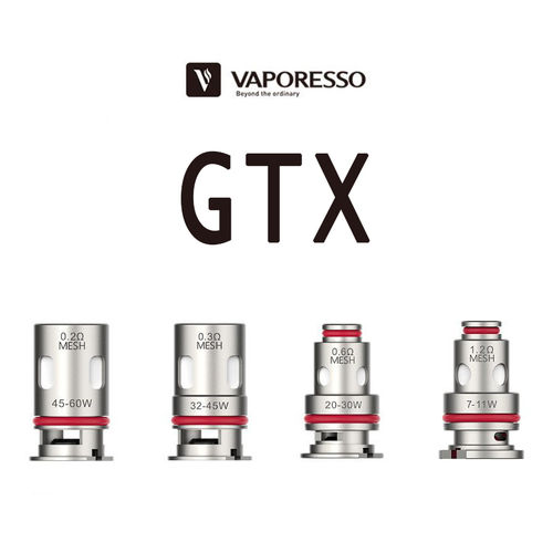 Pack de 5 résistances GTX-2 VAPORESSO
